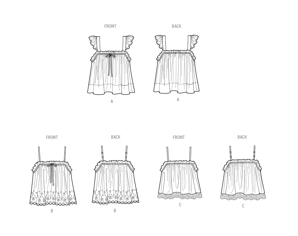 Simplicity Misses Tops Sewing Pattern for Stylish Creations S9953