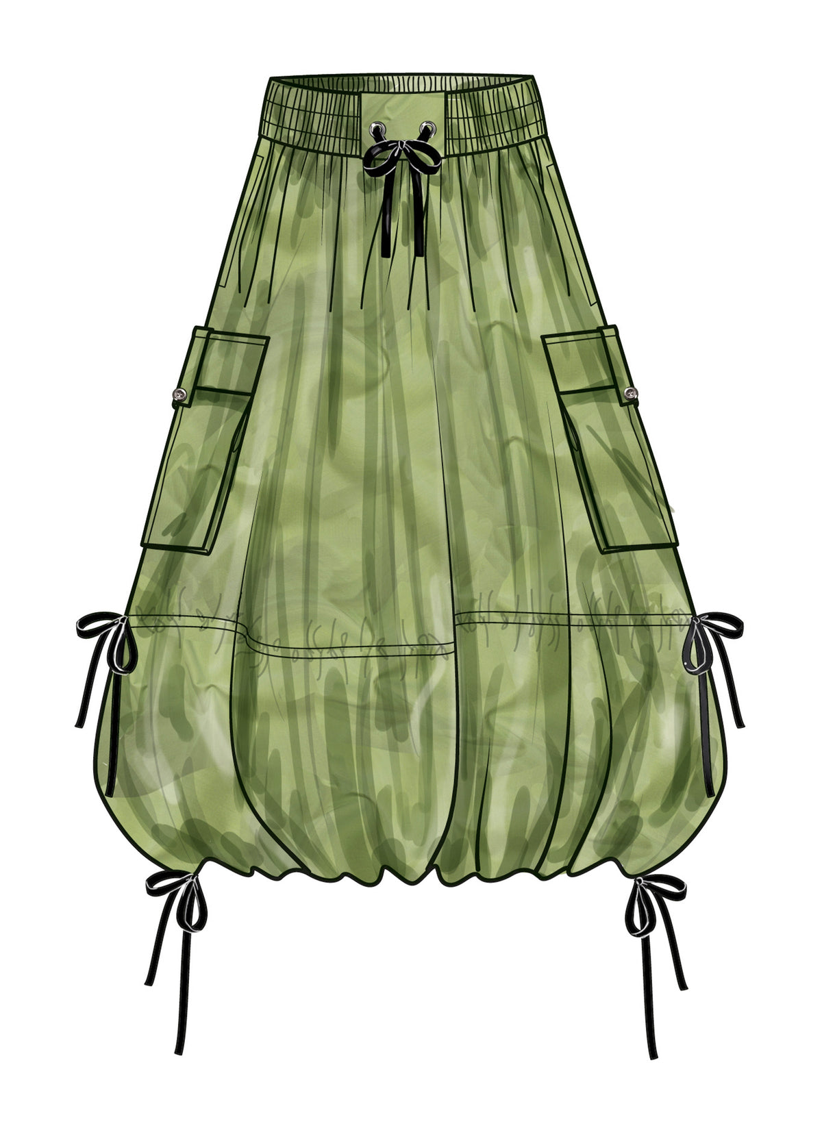 Simplicity Misses Skirts: Stylish Sewing Patterns S9954