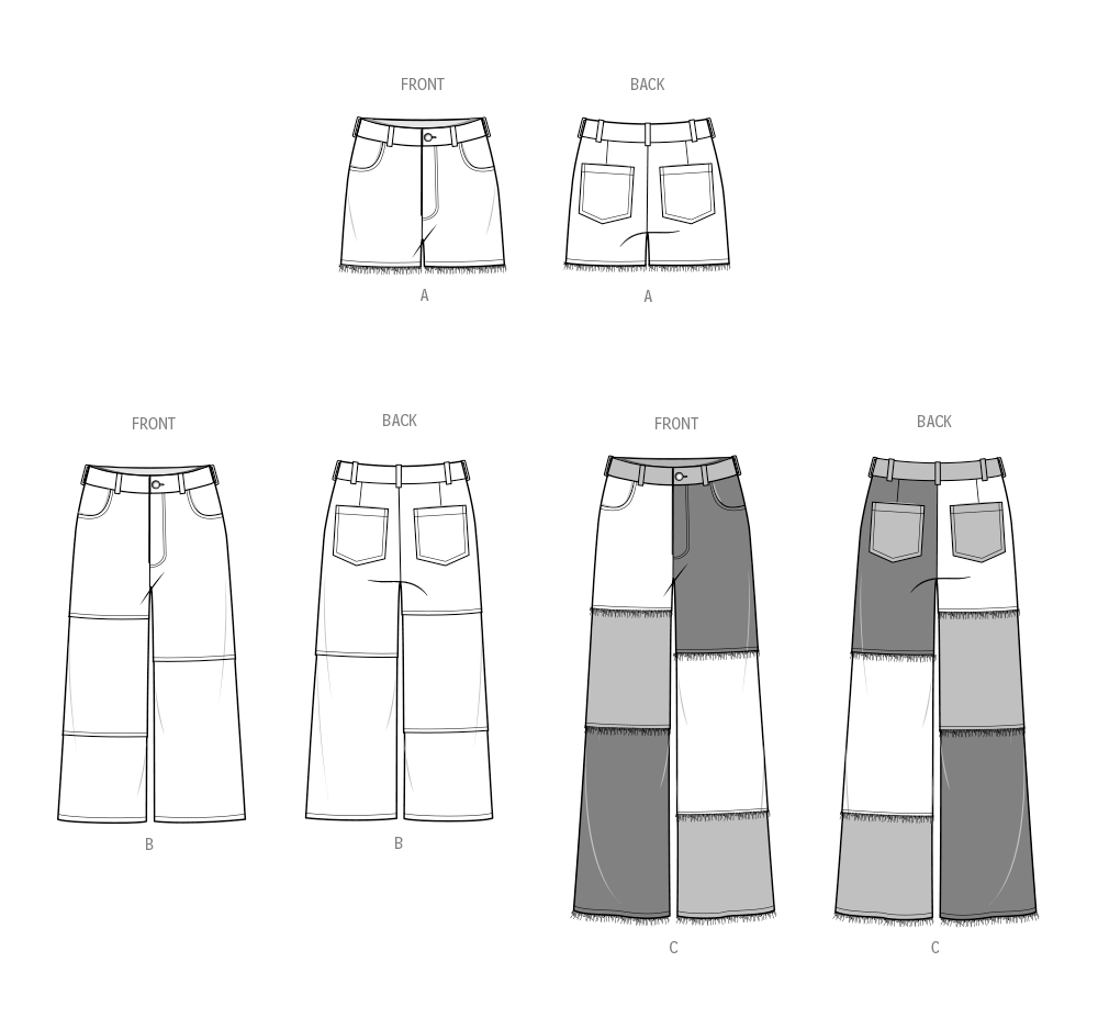Simplicity Misses & Women's Shorts and Pants Sewing Pattern S9957