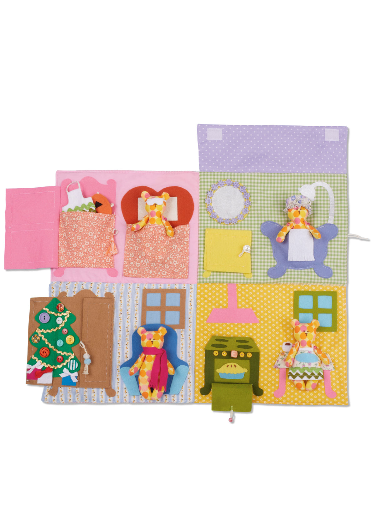 Simplicity Doll House Backpack Sewing Pattern for Bears S9976OS