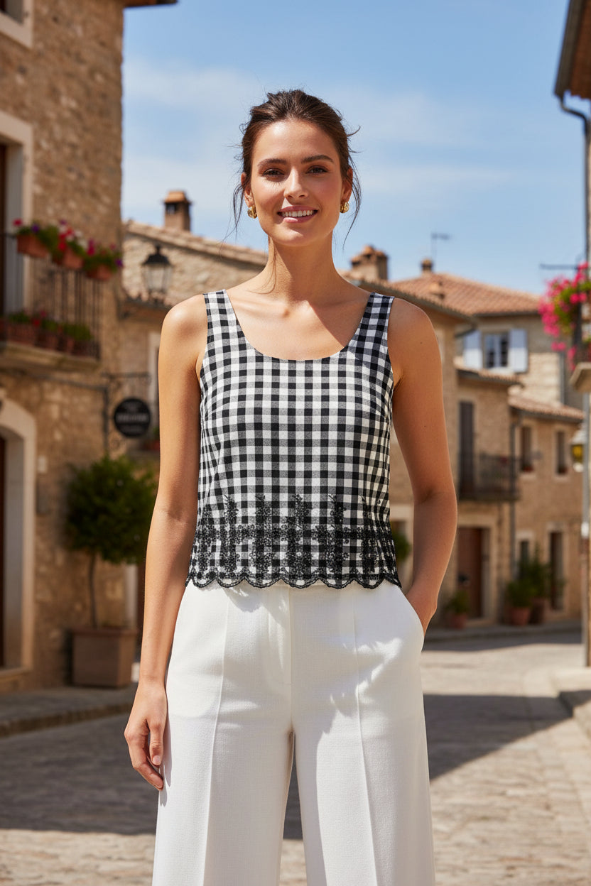 Black Gingham