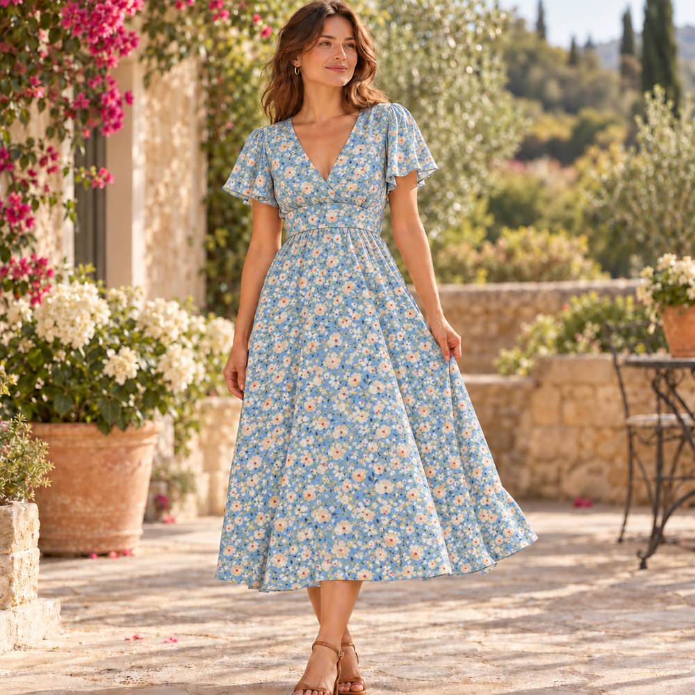 Blue Floral