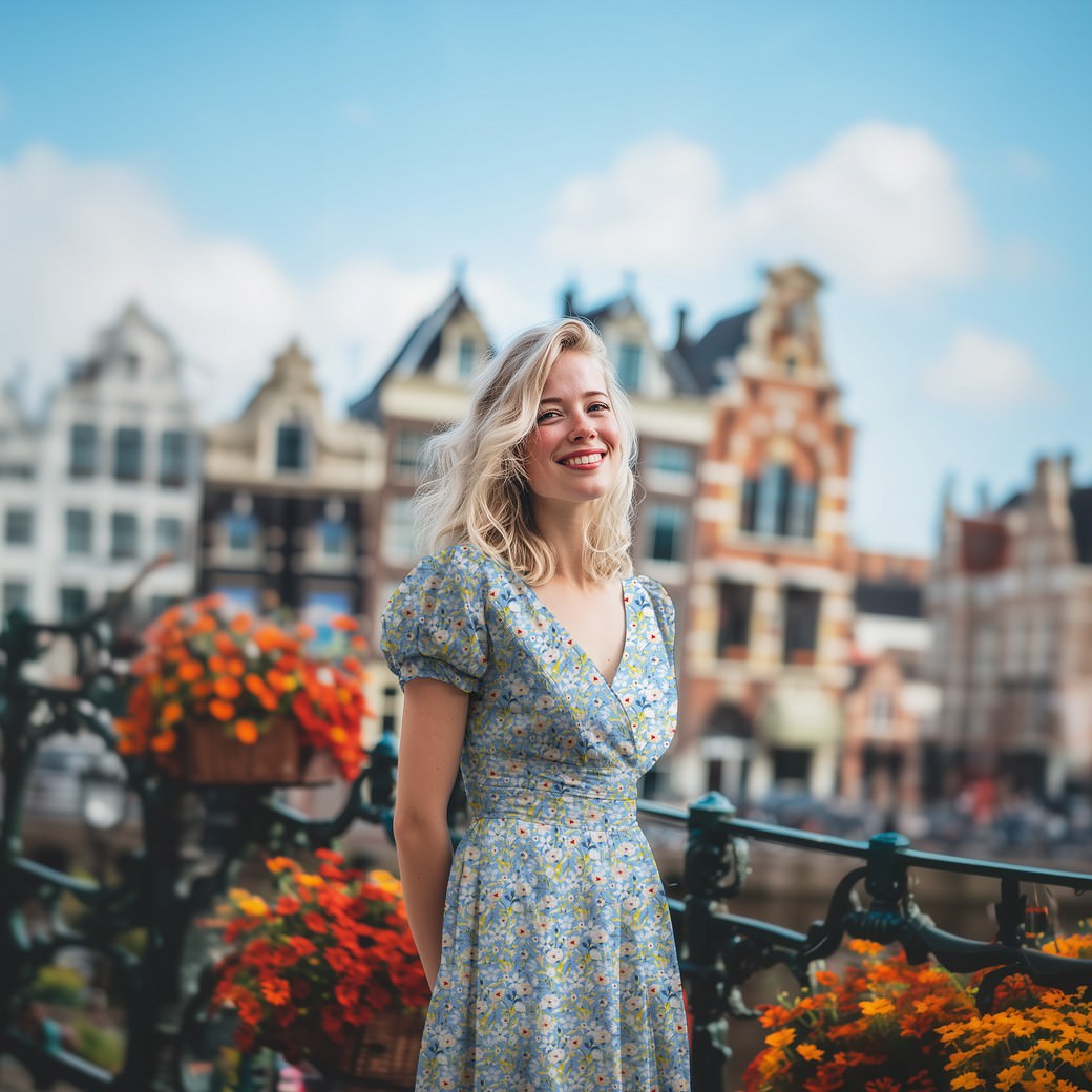 Blue Floral