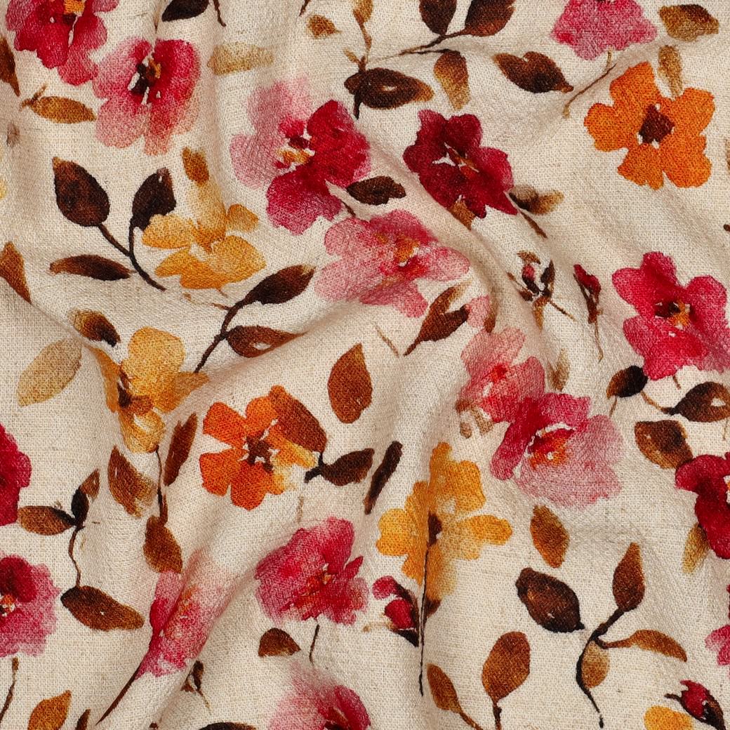 Cream Floral