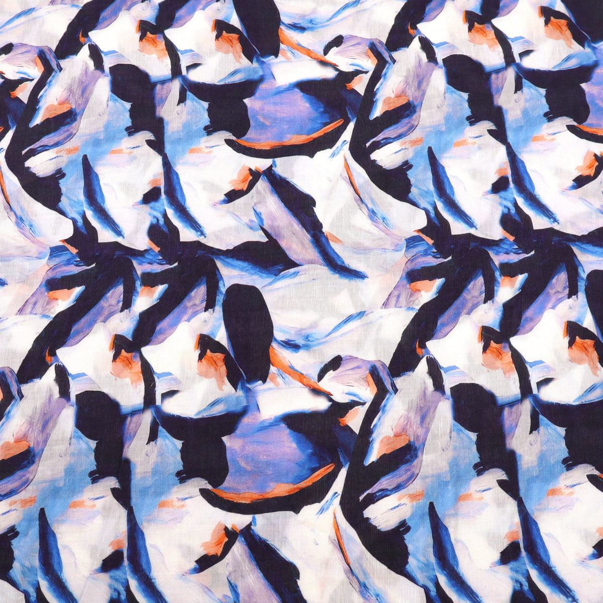 Navy Abstract