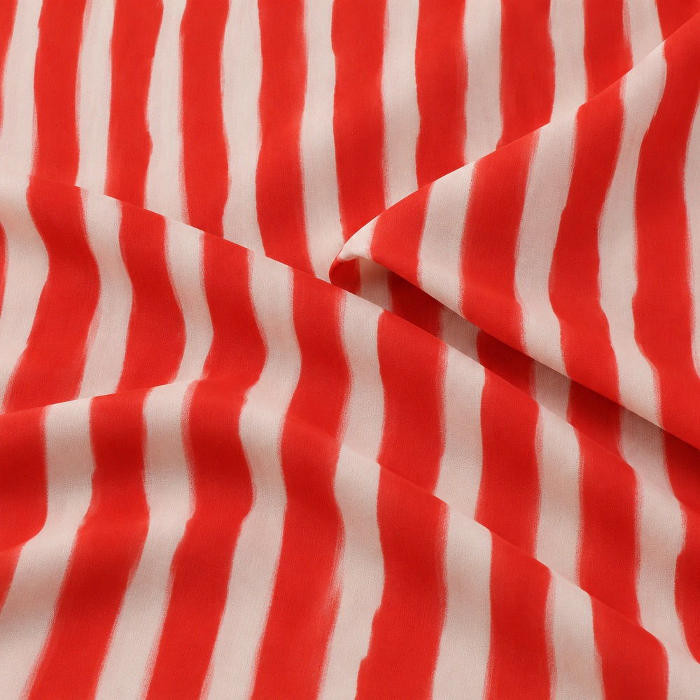 Red Painted Stripes