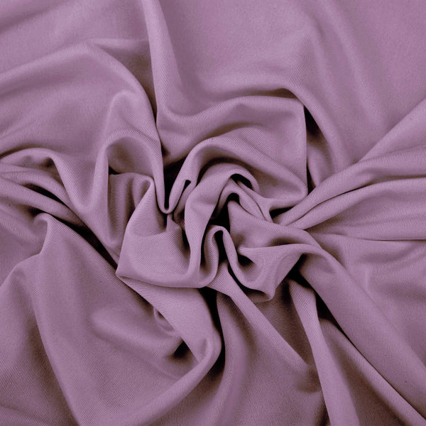 Soft Touch Elastane Dressmaking Fabric- Majestic Mauve