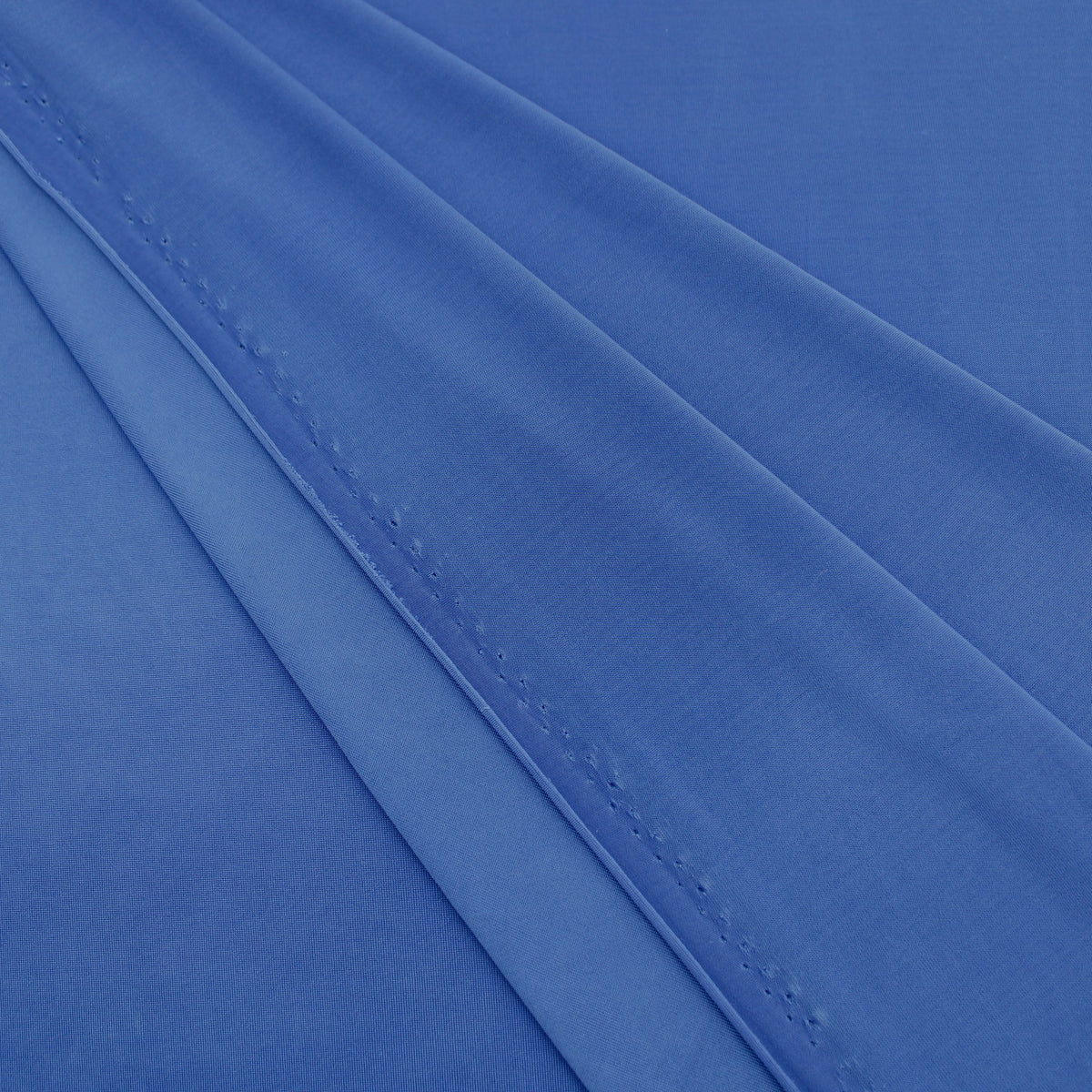 Soft Touch Elastane Dressmaking Fabric- Mondrian Blue