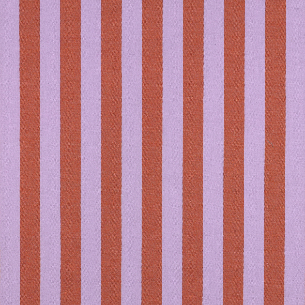 Verona Striped Yarn-Dyed Cotton Dressmaking Fabric - Lavender & Orange