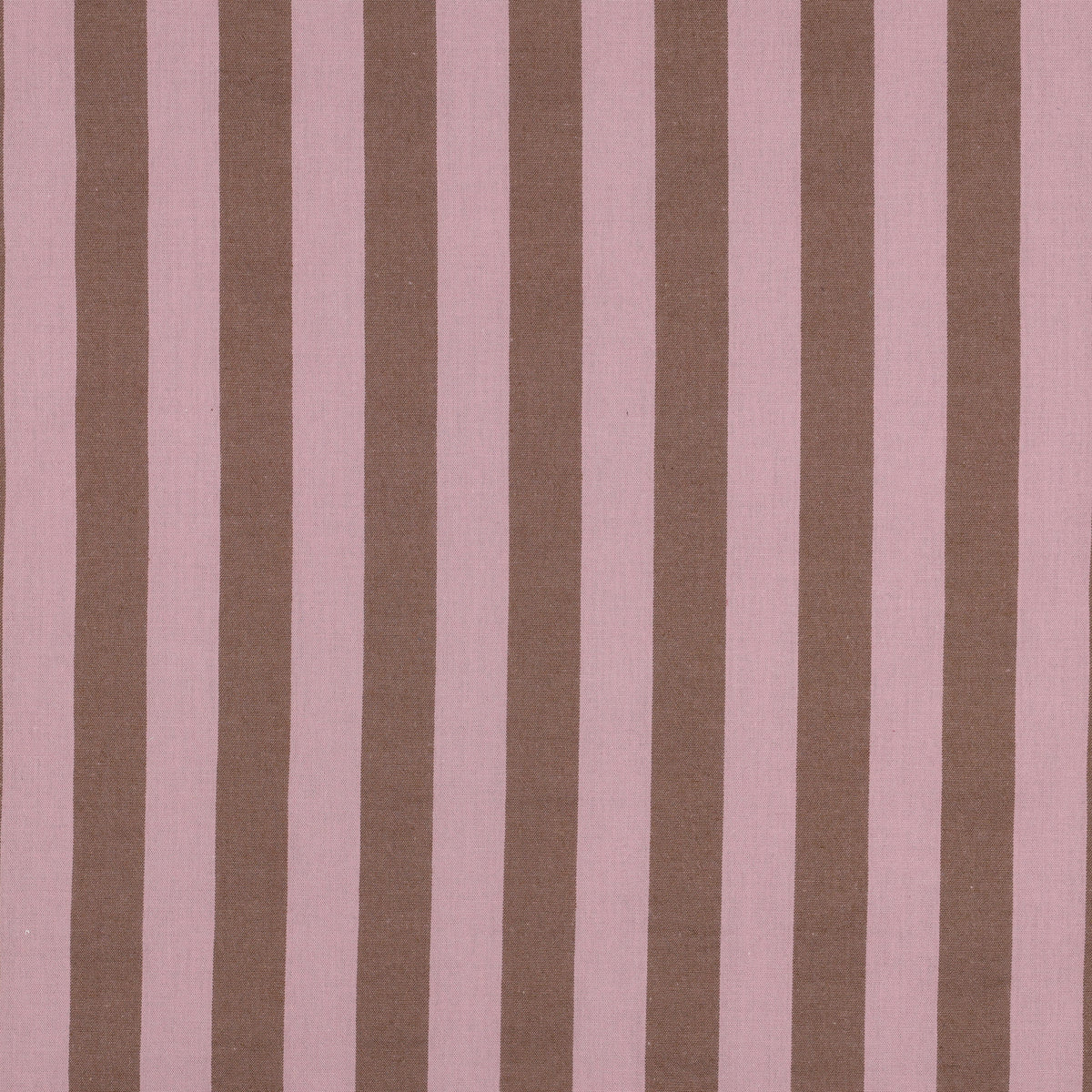 Verona Striped Yarn-Dyed Cotton Dressmaking Fabric - Pink & Brown