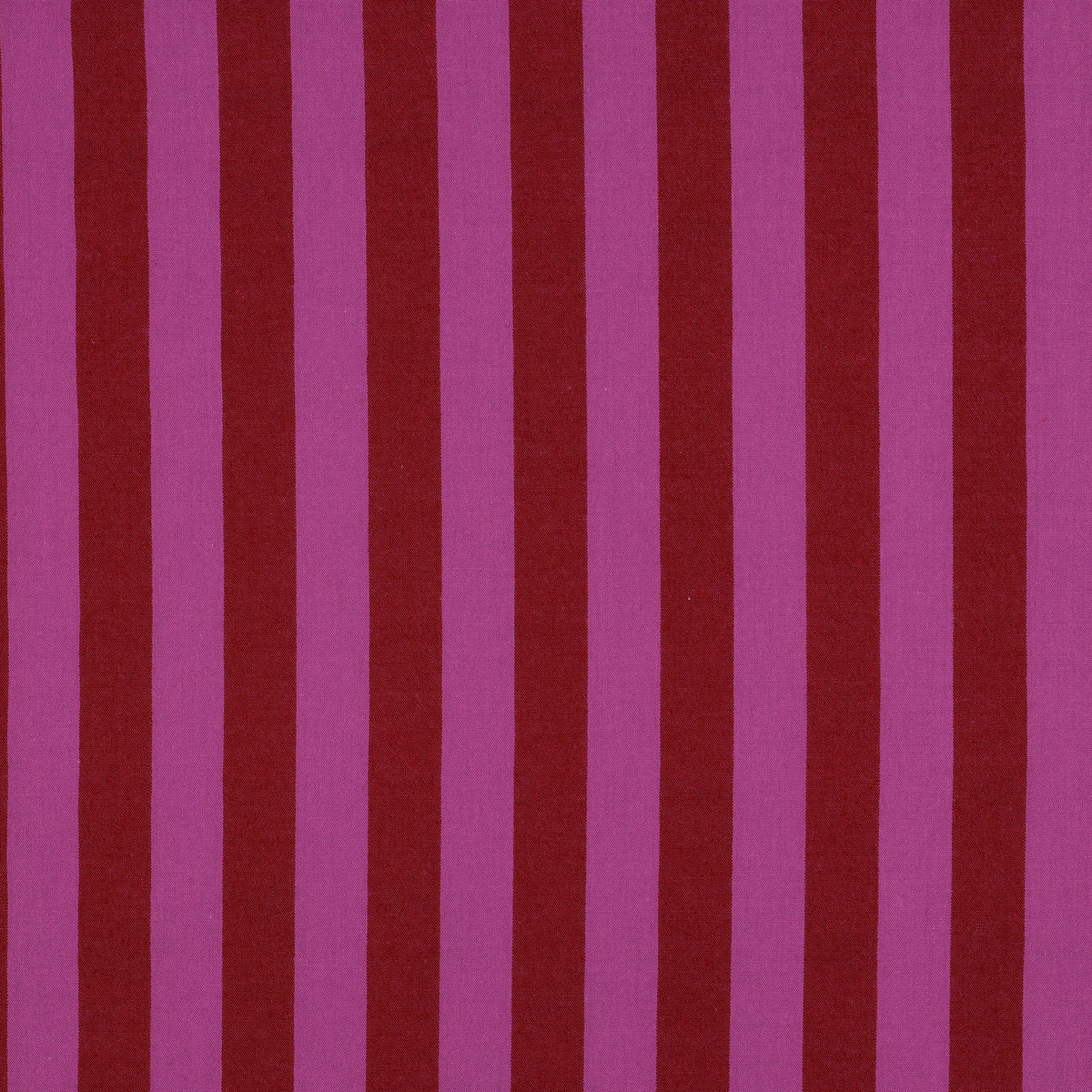 Verona Striped Yarn-Dyed Cotton Dressmaking Fabric - Red & Fuchsia