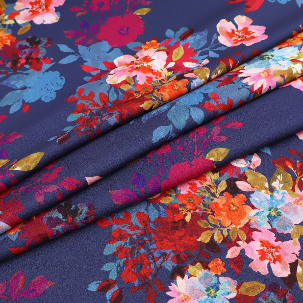 Navy Coloured Floral