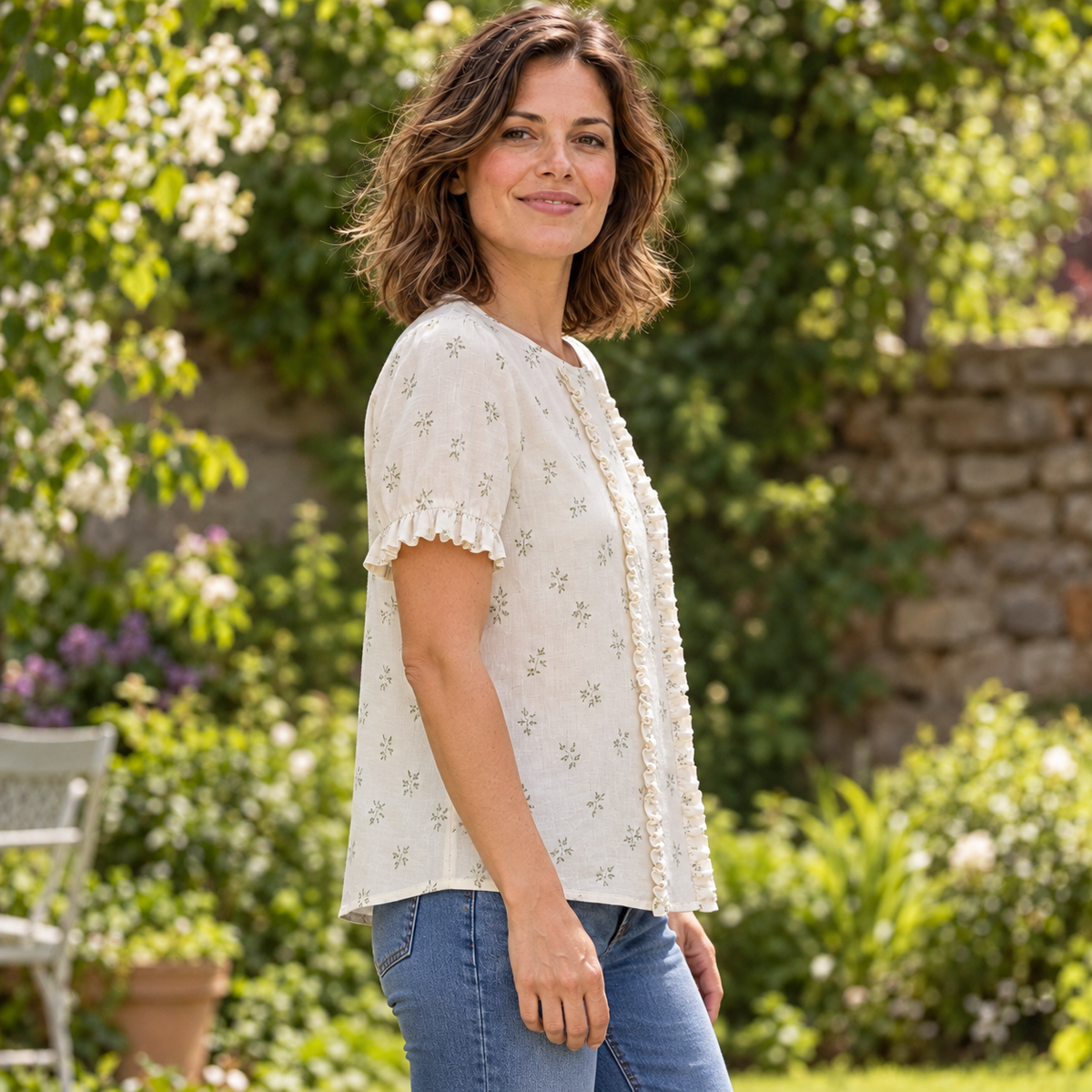 Frill Blouse Sewing Class in a Day