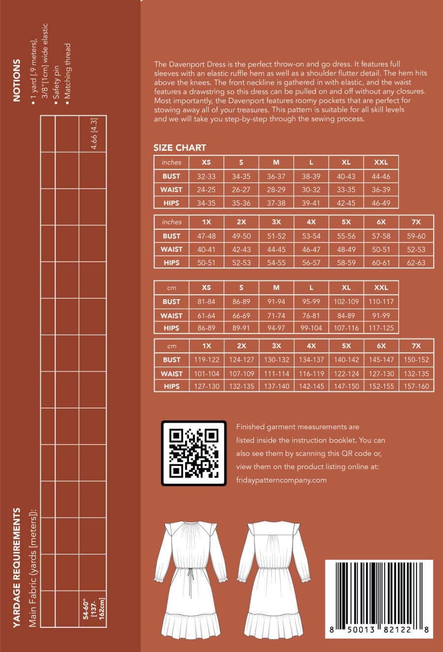By Friday Pattern Company