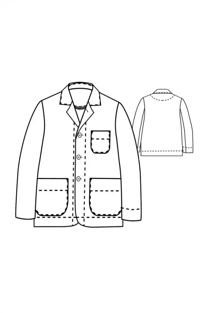 The Foreman UK 36 - 46 Sewing Pattern - By Merchant & Mills