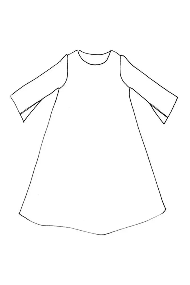The Trapeze UK 6 - 18 Sewing Pattern - By Merchant & Mills