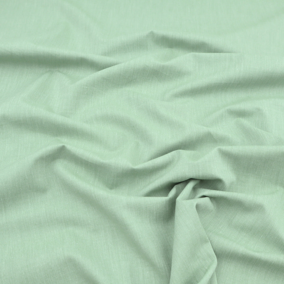 Tilda Plain Chambray Blender 100% Cotton Patchwork & Quilting Fabric - Sage