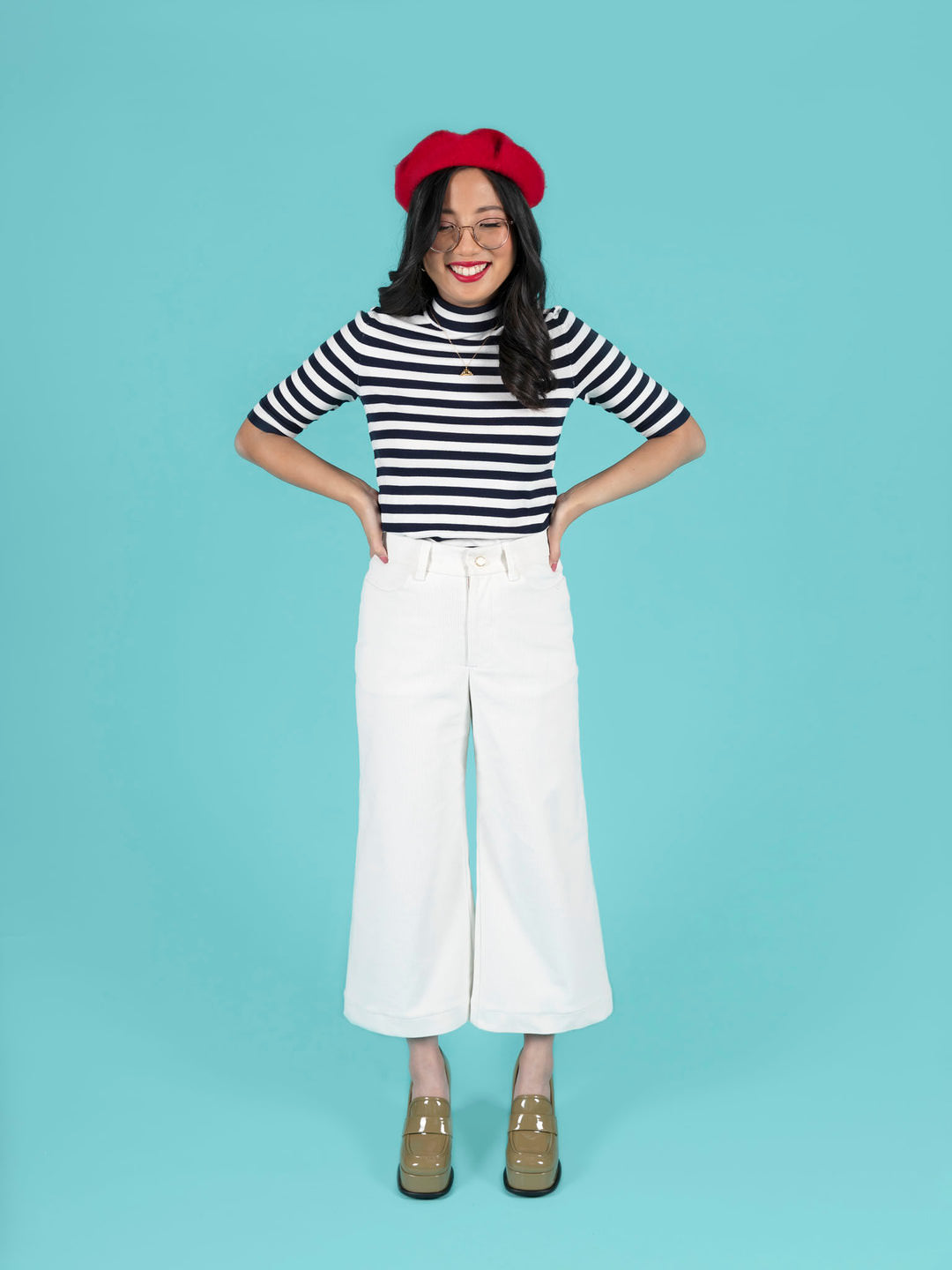 Thea Trousers Sewing Pattern - By Tilly and the Buttons