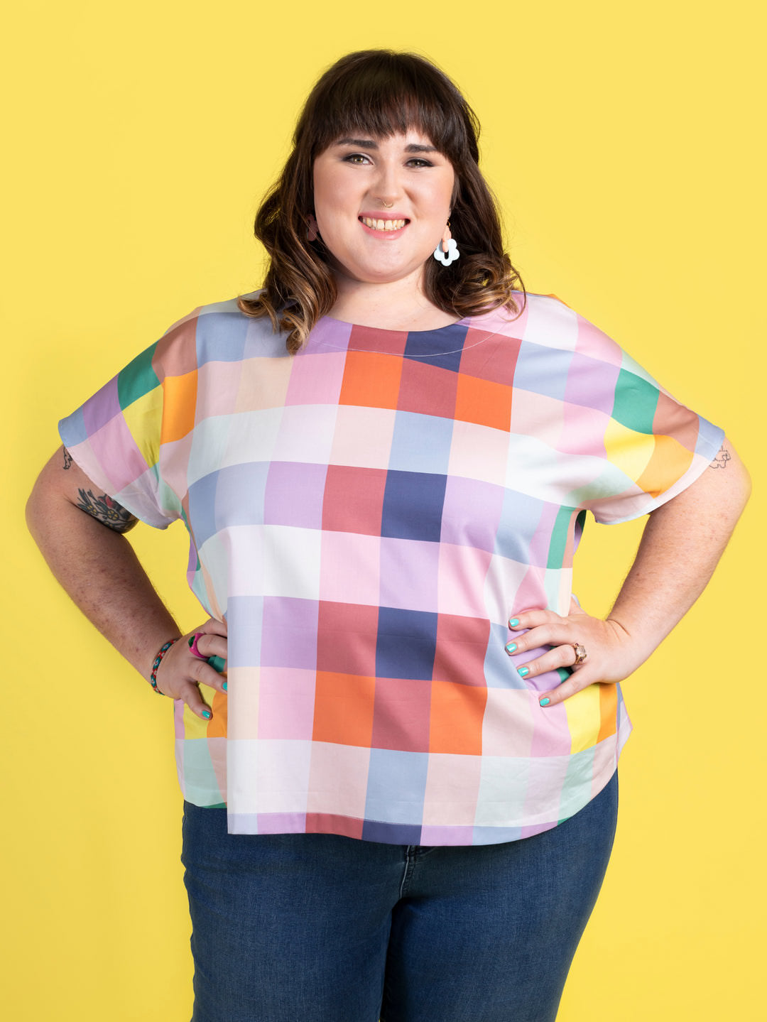 Stevie Tunic Sewing Pattern - By Tilly and the Buttons
