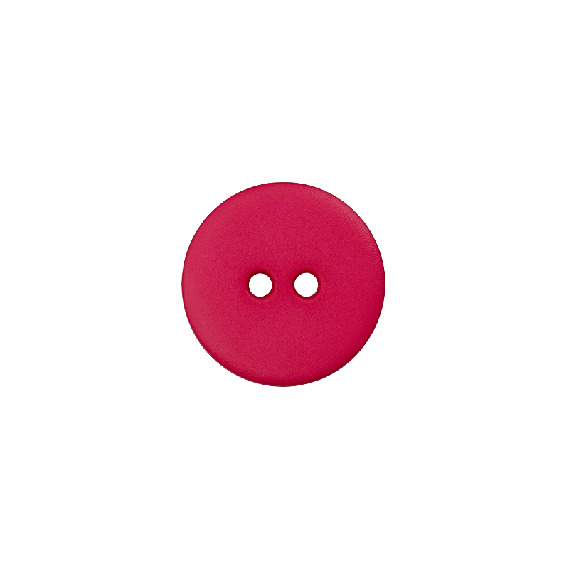 Prym Union Knopf Poly-Button 2 Hole 12mm Pink - Pack of 4
