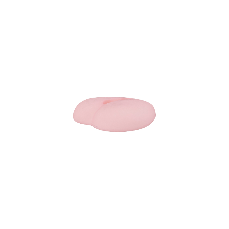 Prym Union Knopf Poly-Button 2 Hole Heart 12mm Rose - Pack of 4