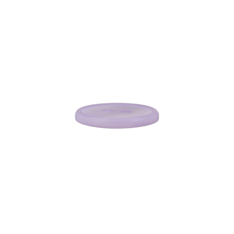 Prym Union Knopf Poly-Button 2 Hole 12mm Lilac - Pack of 4