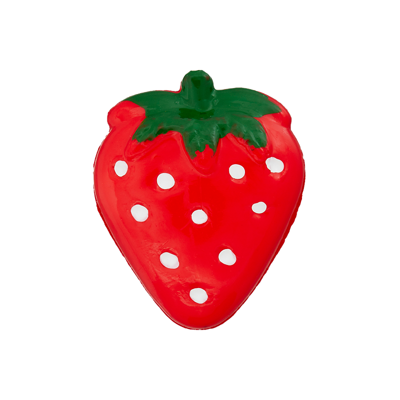 Prym Union Knopf Poly-Button Shank Strawberry 21mm Red - Pack of 2