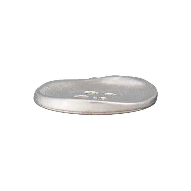 Prym Union Knopf Metal Button Shank 25mm Silver Matt - Pack of 1