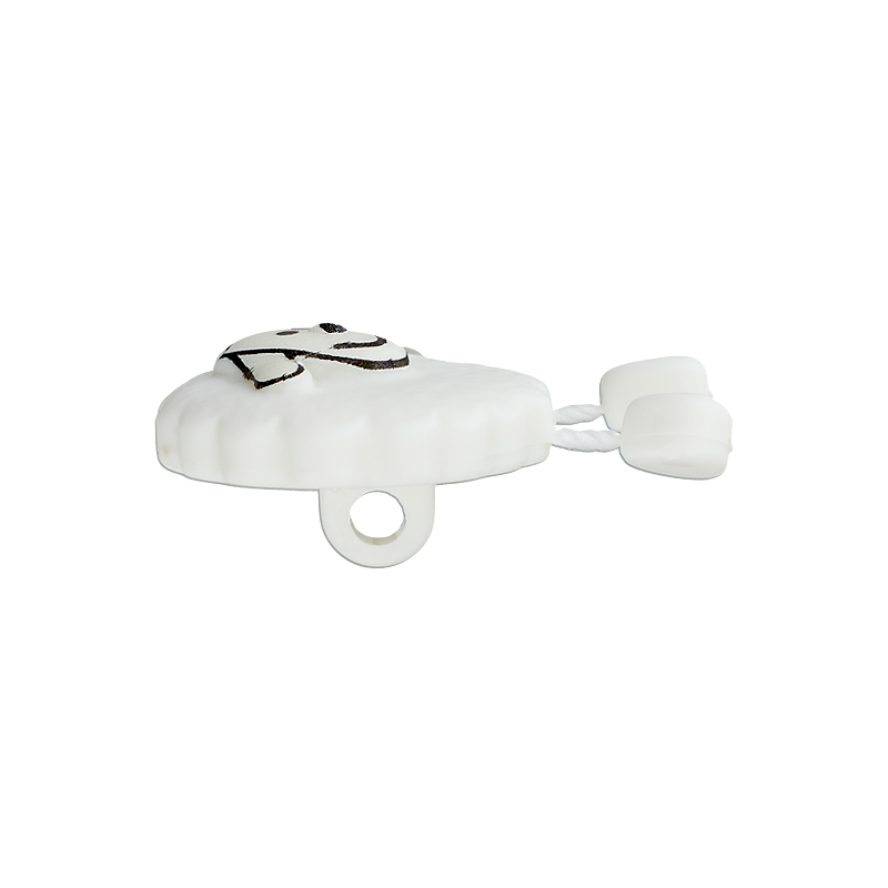 Prym Union Knopf Poly-Button Shank Sheep 18mm White - Pack of 2