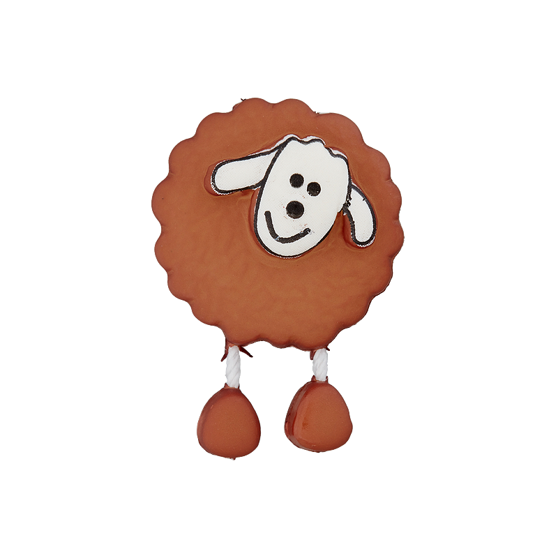 Prym Union Knopf Poly-Button Shank Sheep 18mm M-Brown - Pack of 2