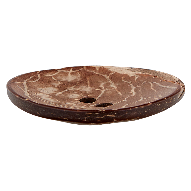 Prym Union Knopf Coconut Button 2 Hole 40mm M-Brown - Pack of 1