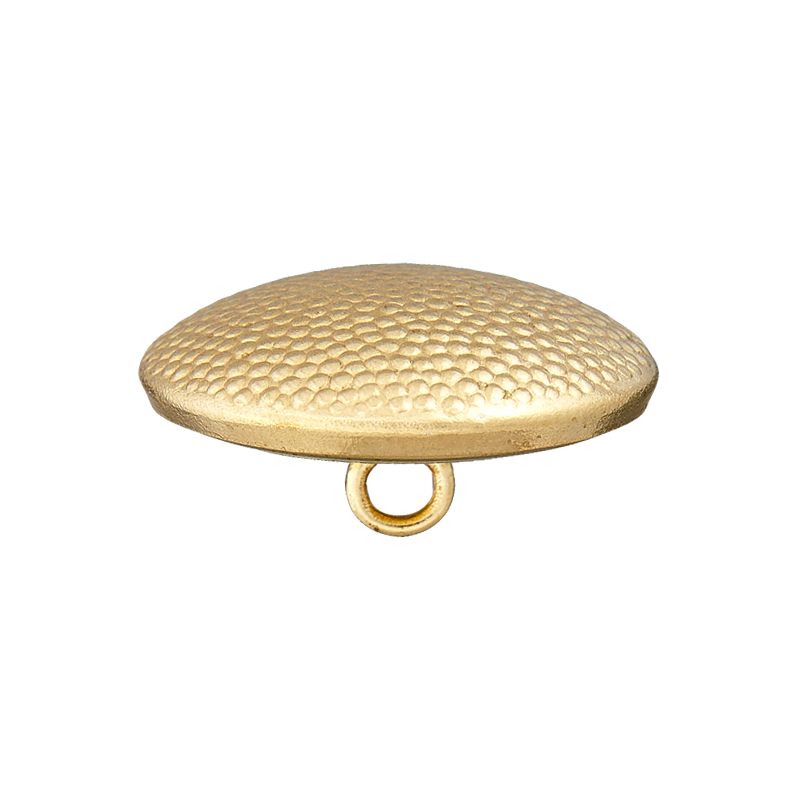 Prym Union Knopf Metal Button Shank 15mm Gold - Pack of 3