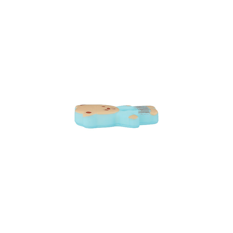 Prym Union Knopf Poly-Button 2 Hole Bear 15mm L-Blue - Pack of 2