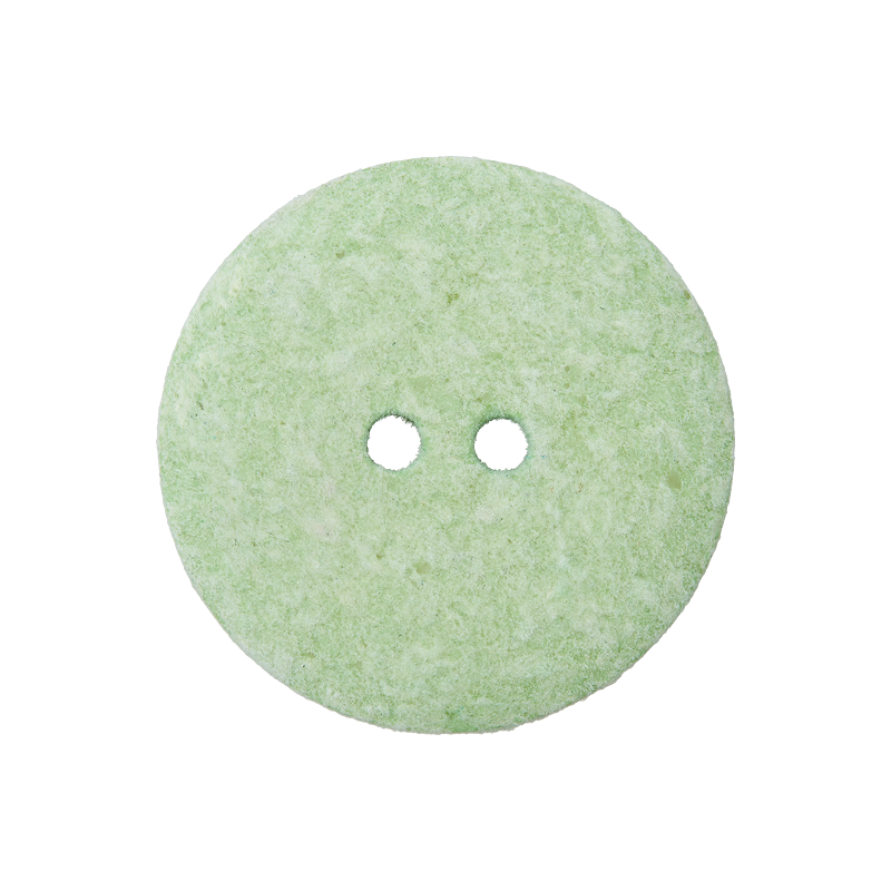 Prym Union Knopf Cott./Poly-Button Rec. 2L 18mm L-Green - Pack of 3