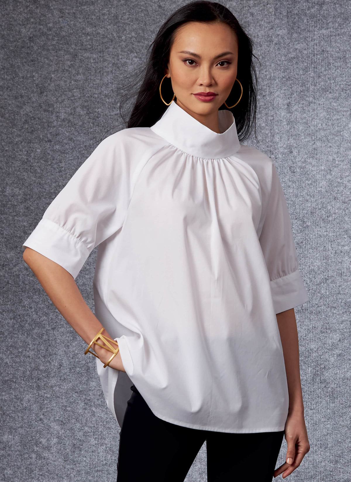 Vogue Misses Top/Vest Top Sewing Pattern V1701A (S-M-L-XL-XXL)