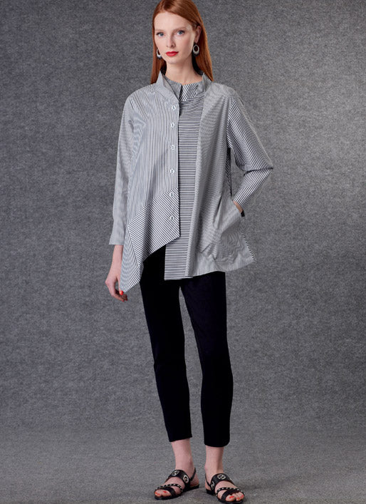 Vogue Shirts Misses Sewing Pattern V1784