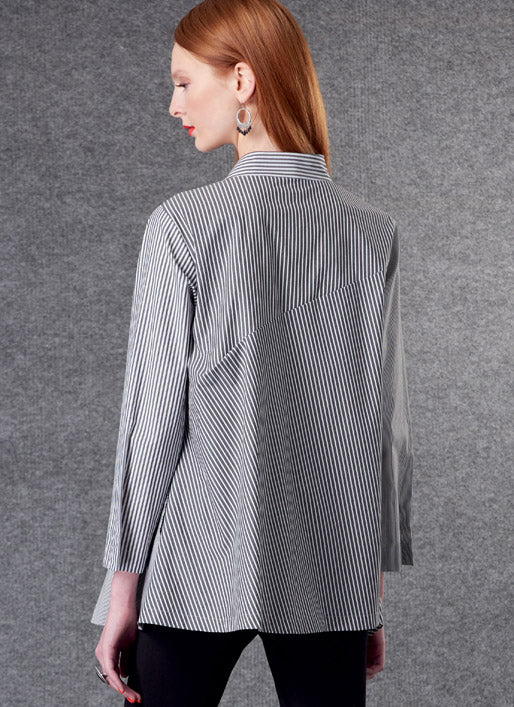 Vogue Shirts Misses Sewing Pattern V1784