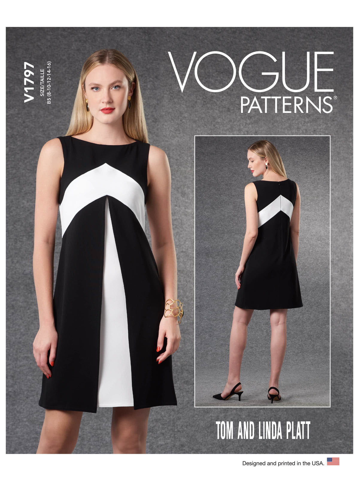 Vogue Dress Misses Sewing Pattern V1797