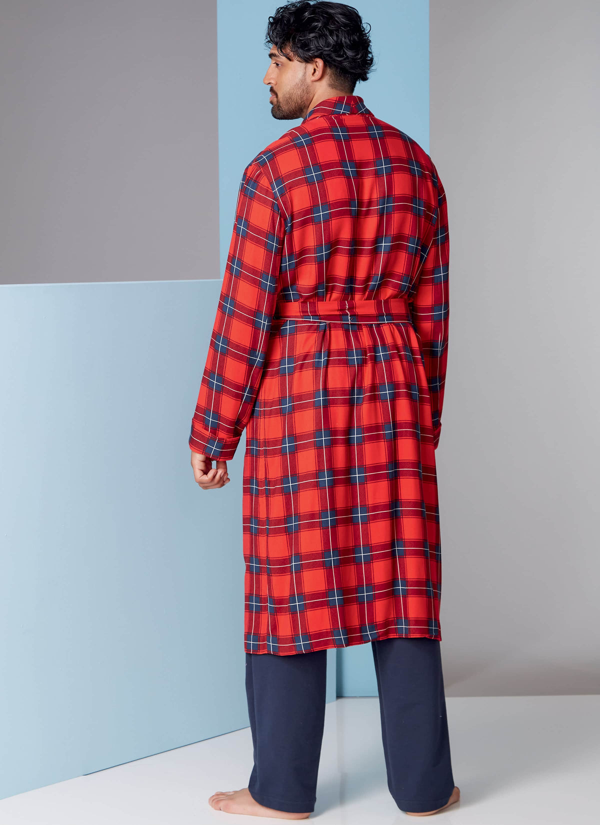 Vogue Robe Mens Belt Sewing Pattern V1855