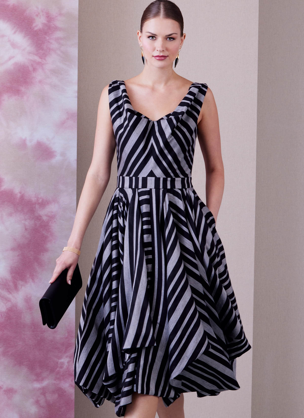 Vogue Dress Misses Julio By Cesar Sewing Pattern V1935