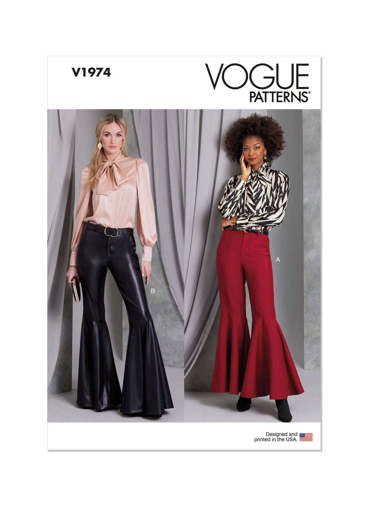Vogue Pants Misses Sewing Pattern V1974