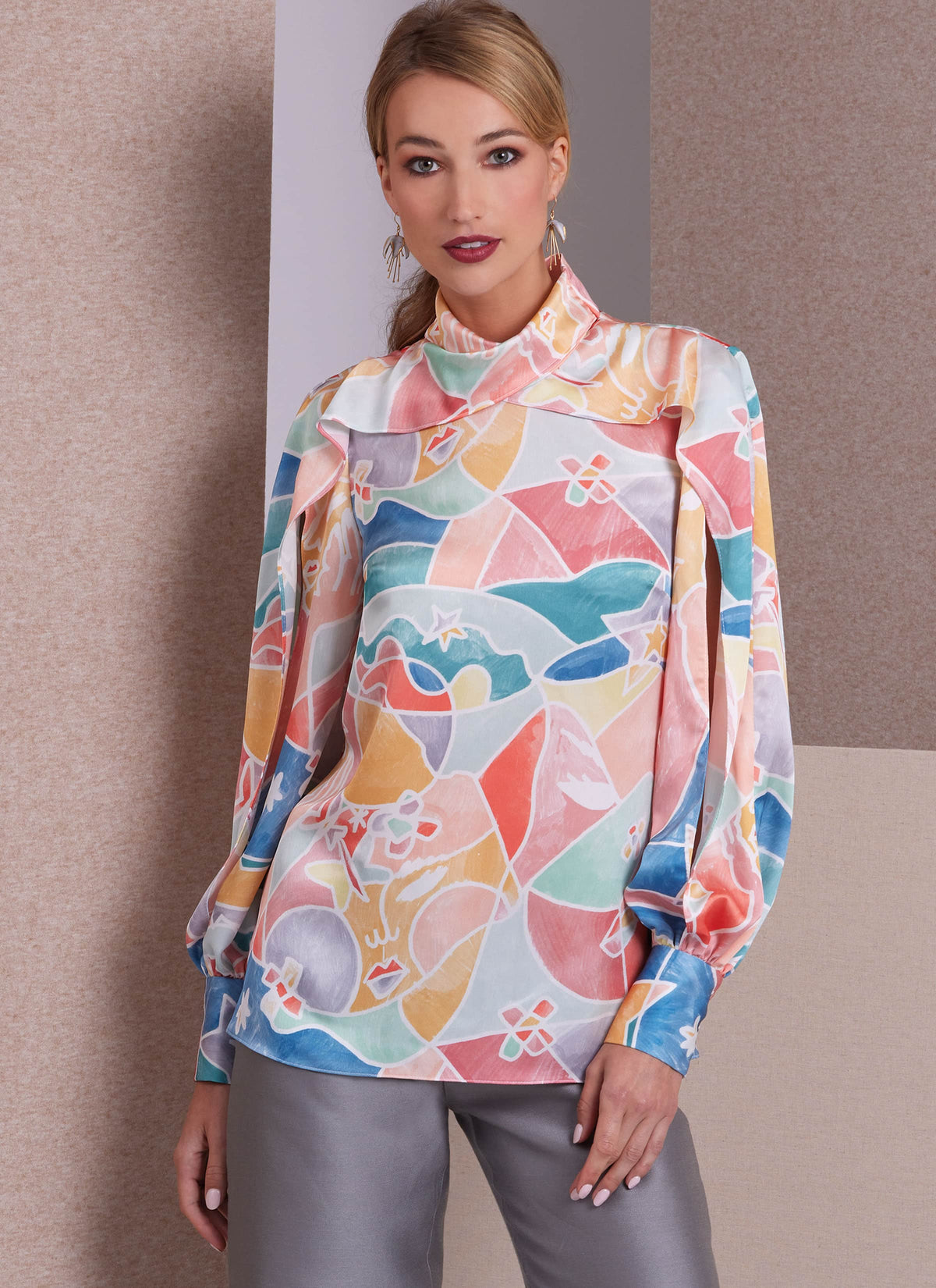 Vogue Misses Tops Sewing Pattern V1985
