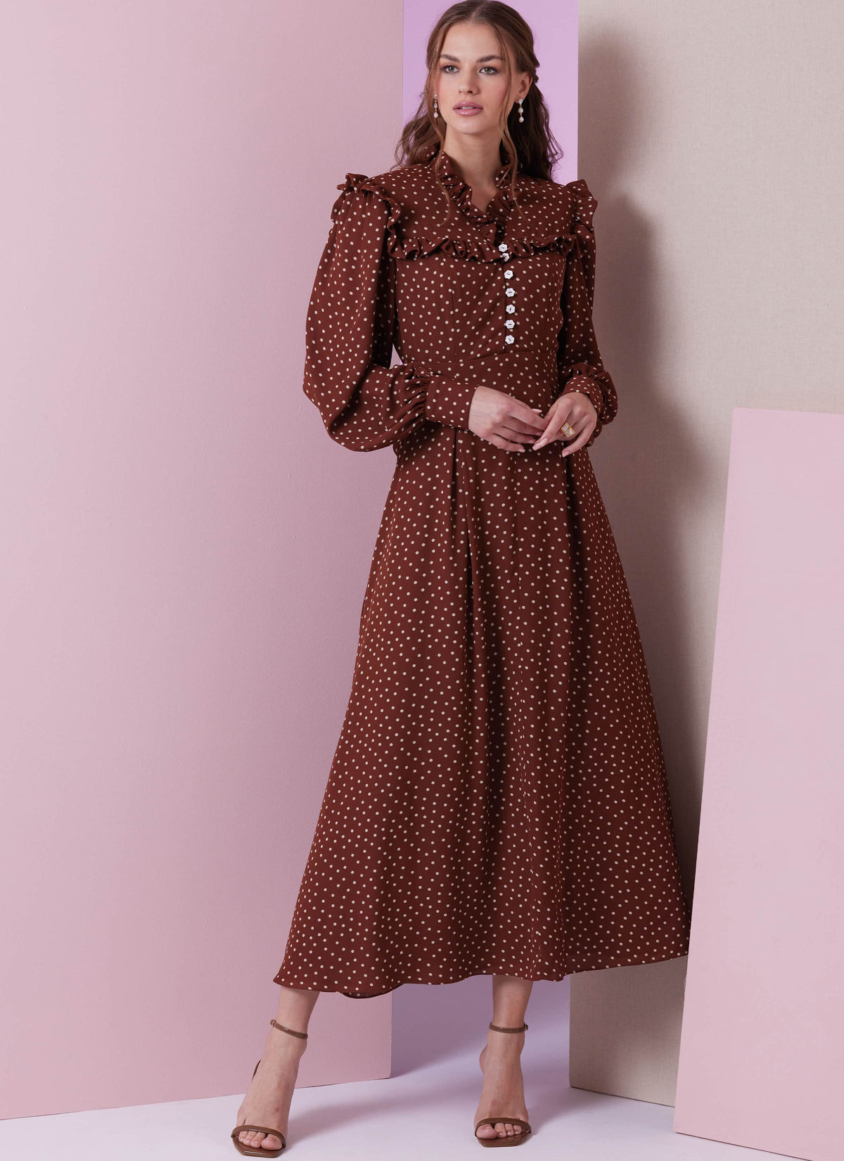 Vogue Misses Dress In Two Lengths With Sleeve Variations Sewing Pattern V2005