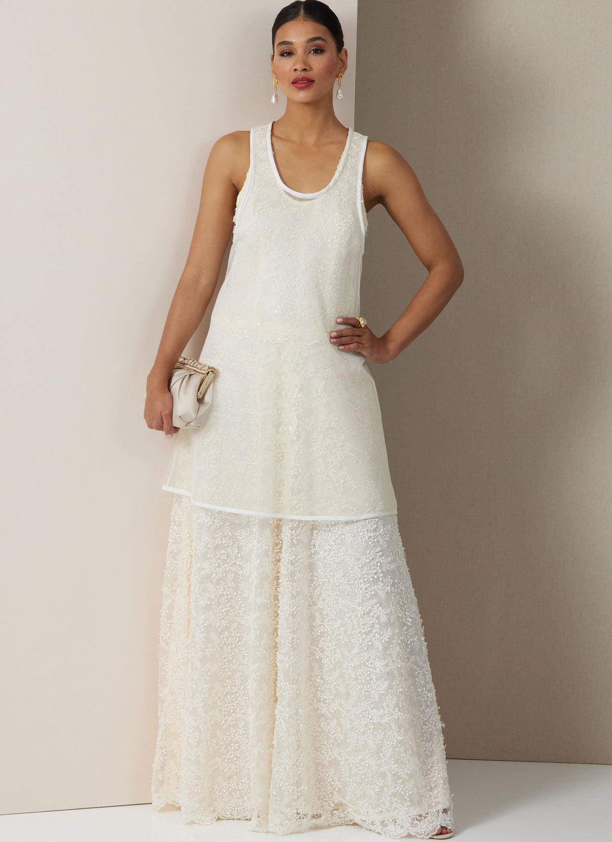 Vogue Misses’ Dress and Overdress Sewing Pattern V2028