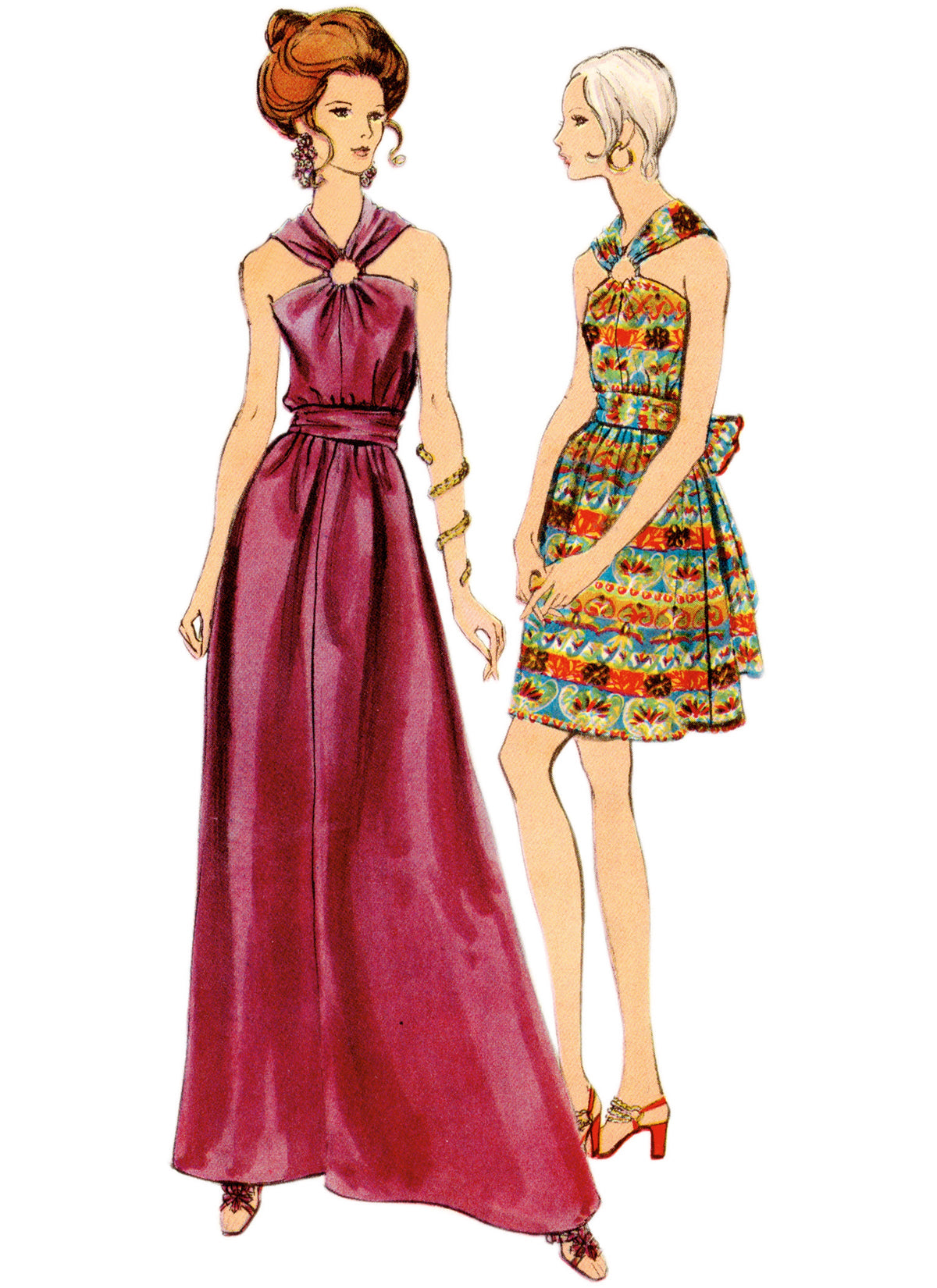 Vogue Misses' Dress in Two Lengths Sewing Pattern V2042