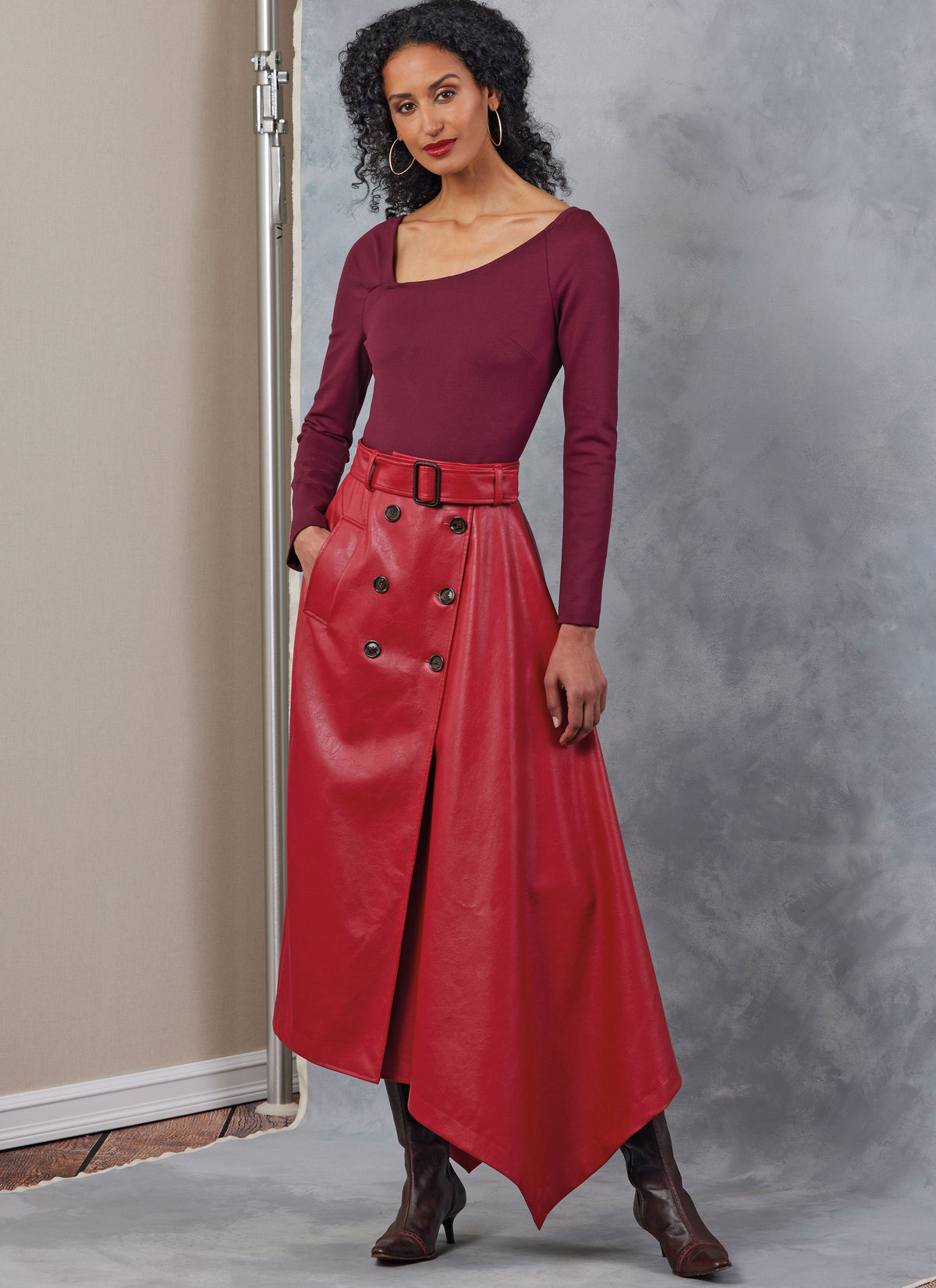 Vogue Misses' Skirts and Belt Sewing Pattern V2050