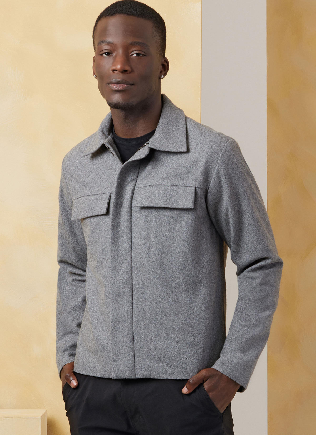 Vogue Men's Jackets: Stylish Sewing Pattern Collection V2080