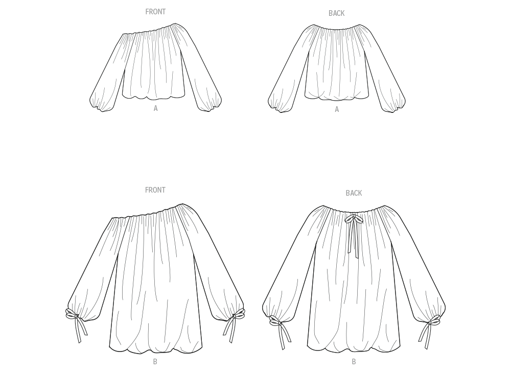 Vogue Misses' Top with Length Variations Sewing Pattern V2091