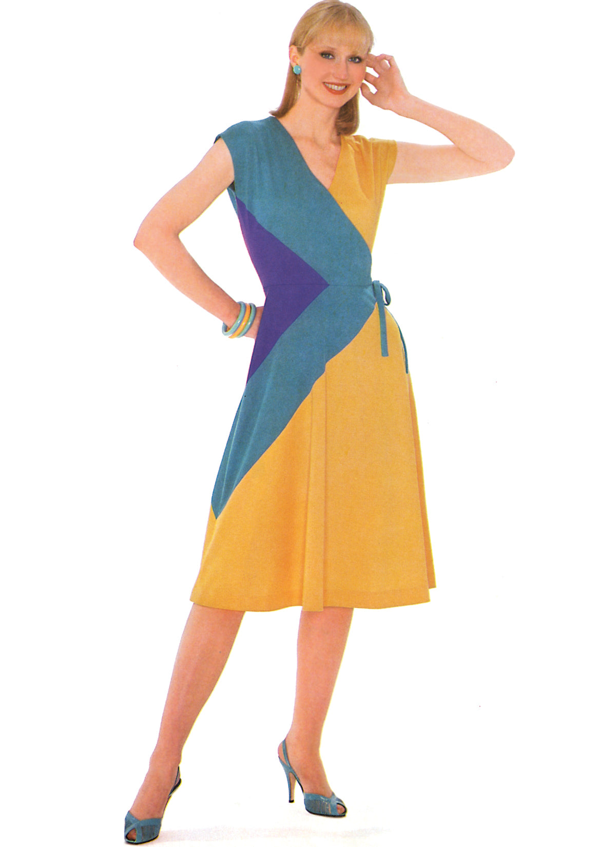 Vogue Misses' Knit Dress by Diane Von Furstenberg Sewing Pattern V2100