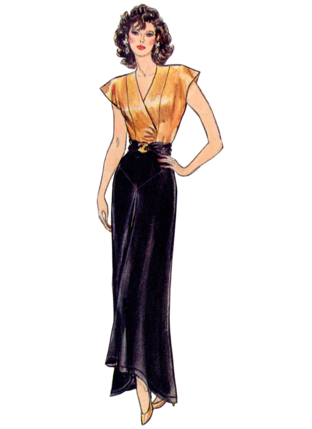 Vogue Misses' Skirts Sewing Pattern for Stylish Creations V2102